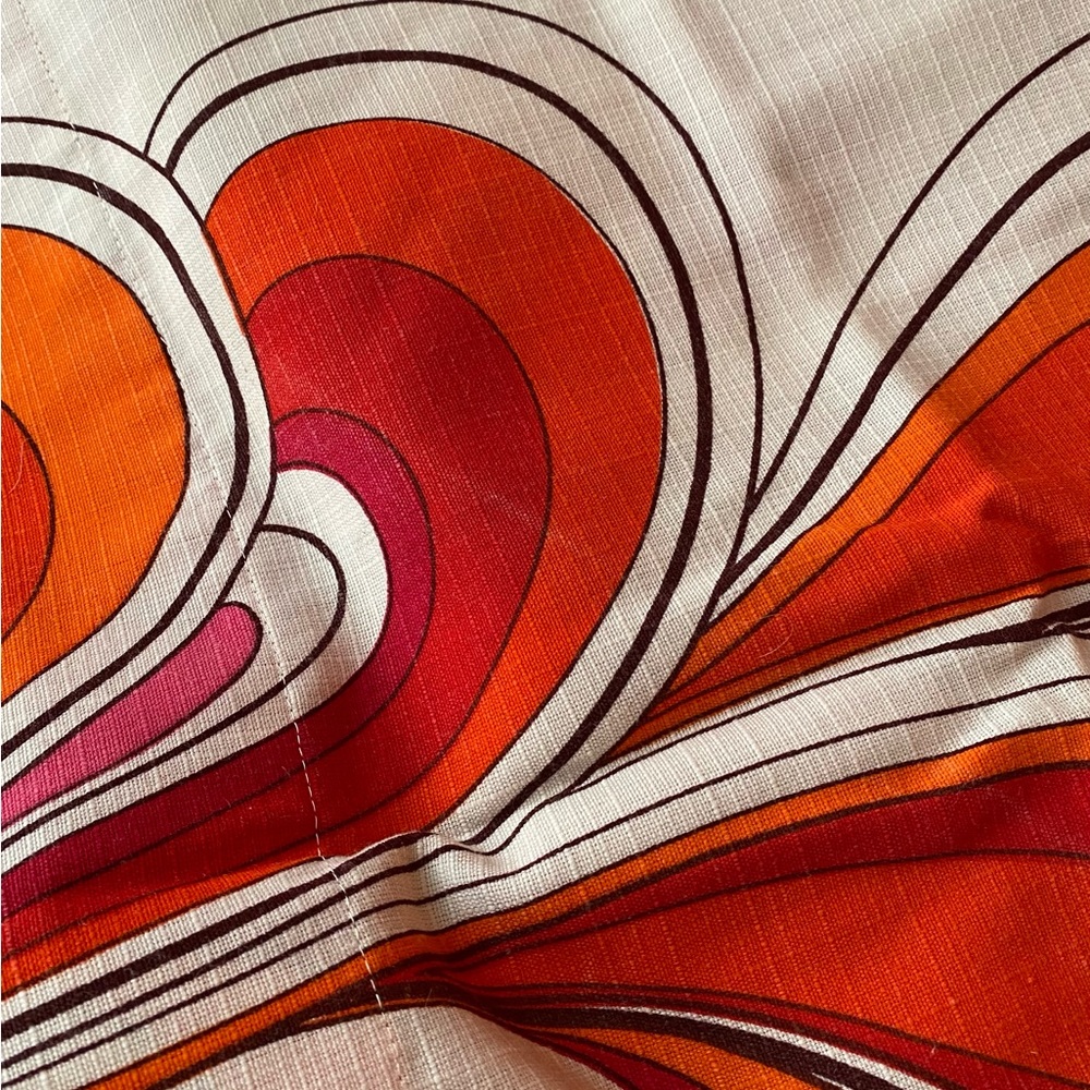 Vintage Panton Op Art 1970s COL’NOVA Drape Panels (two curtains)